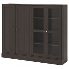 Комбінація меблів IKEA HAVSTA темно-коричневий 162x37x134 см (992.660.53)