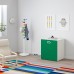 Шкафчик для игрушек на колесиках IKEA STUVA / FRITIDS белый зеленый 60x50x64 см (992.796.06)