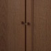 Книжный шкаф IKEA BILLY / OXBERG коричневый 160x30x237 см (992.807.61)