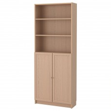 Шкаф книжный IKEA BILLY / OXBERG 80x30x202 см (992.810.63)
