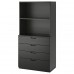 Комбинация мебели IKEA GALANT черный 80x160 см (992.851.17)