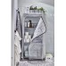 Стеллаж с чехлом IKEA HYLLIS прозрачный 60x27x140 см (992.917.45)