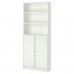 Шафа-вітрина IKEA BILLY / MORLIDEN білий 80x30x202 см (992.920.28)