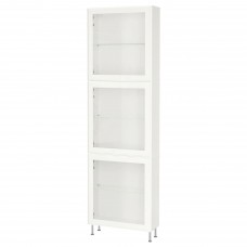 Комбінація шаф та стелажів IKEA BESTA білий 60x22x202 см (993.019.09)
