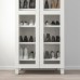 Гардероб с полкой для обуви IKEA PLATSA белый 80x42x191 см (993.058.51)