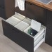 Комплект для сортування сміття IKEA HALLBAR 55 л (993.096.94)