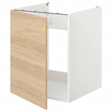 Напольный кухонный шкаф IKEA ENHET белый 60x62x75 см (993.209.55)
