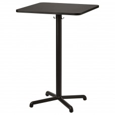 Барный стол IKEA STENSELE антрацит 70x70 см (993.239.25)