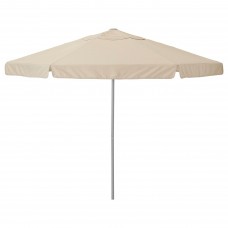 Зонт от солнца IKEA KUGGO / VARHOLMEN бежевый 300 см (993.247.17)