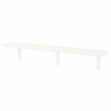 Полиця навісна IKEA BERGSHULT / RAMSHULT білий 120x20 см (993.254.77)
