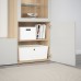 Комбинация шкафов под TV IKEA BESTA беленый дуб 240x42x129 см (993.294.42)
