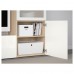 Комбінація шаф для TV IKEA BESTA білений дуб 240x42x129 см (993.306.24)
