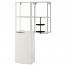 Комбинация шкафов и стеллажей IKEA ENHET белый 80x30x150 см (993.314.64)