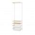 Секція шафи-стелажа IKEA BOAXEL білий 62x40x201 см (993.323.69)