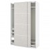 Гардероб IKEA PAX / STORFOSNA білий світло-сірий 150x66x236 см (993.363.10)
