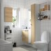Набір меблів для ванної IKEA ENHET / TVALLEN під дуб білий 64x33x65 см (993.383.28)
