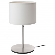 Лампа настільна IKEA RINGSTA / SKAFTET білий нікельований 56 см (993.859.56)