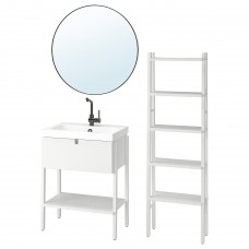 Комплект мебели для ванной IKEA VILTO / ODENSVIK белый 65x49x86 см (993.876.39)