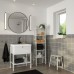 Набір меблів для ванної IKEA VILTO / ODENSVIK білий 65x49x86 см (993.876.39)