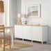 Комбинация шкафов и стелажей IKEA BESTA белый 180x42x76 см (993.877.62)