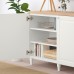 Комбинация шкафов и стелажей IKEA BESTA белый 180x42x76 см (993.877.62)