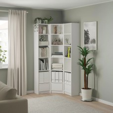 Комбінація шаф та стелажів IKEA BILLY білий 95/95x28x202 см (993.959.36)