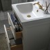 Набір меблів для ванної IKEA HEMNES / ODENSVIK білий 63 см (994.146.85)