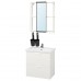 Набір меблів для ванної IKEA ENHET / TVALLEN білий 64x43x65 см (994.198.43)
