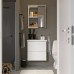 Набір меблів для ванної IKEA ENHET / TVALLEN білий 64x43x65 см (994.198.43)