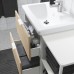 Набір меблів для ванної IKEA ENHET / TVALLEN під дуб білий 102x43x65 см (994.199.18)