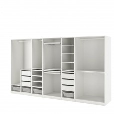 Гардероб IKEA PAX білий 375x58x201 см (994.202.62)