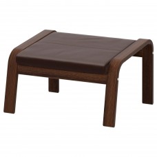 Підставка для ніг IKEA POANG коричневий темно-коричневий (998.604.73)